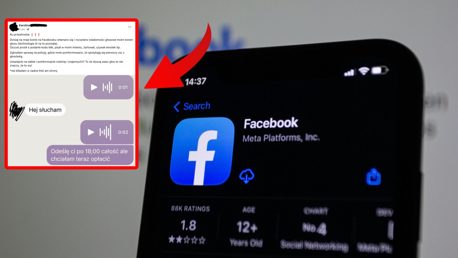 Oszustwo na BLIKa. Złodzieje podrobili głos z AI
