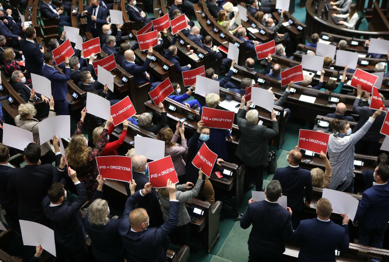 Sejm. Koalicja Obywatelska zorganizowała specjalny happening.