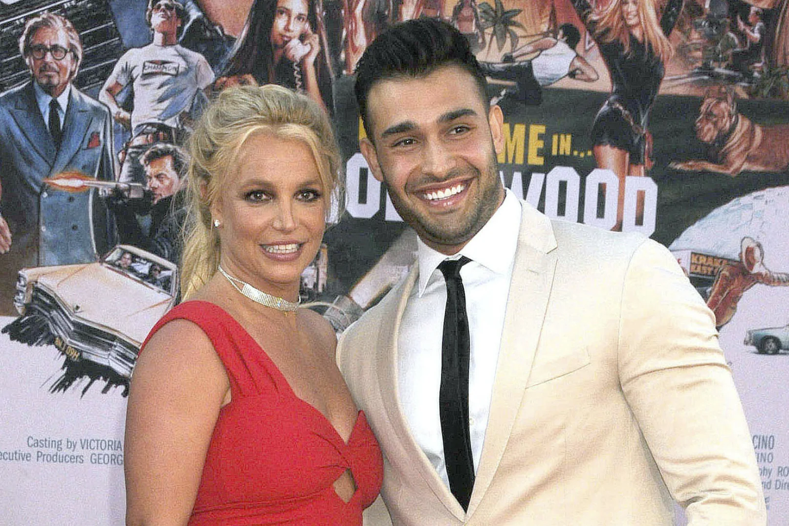 Britney Spears i Sam Asghari Britney Spears i Sam Asghari