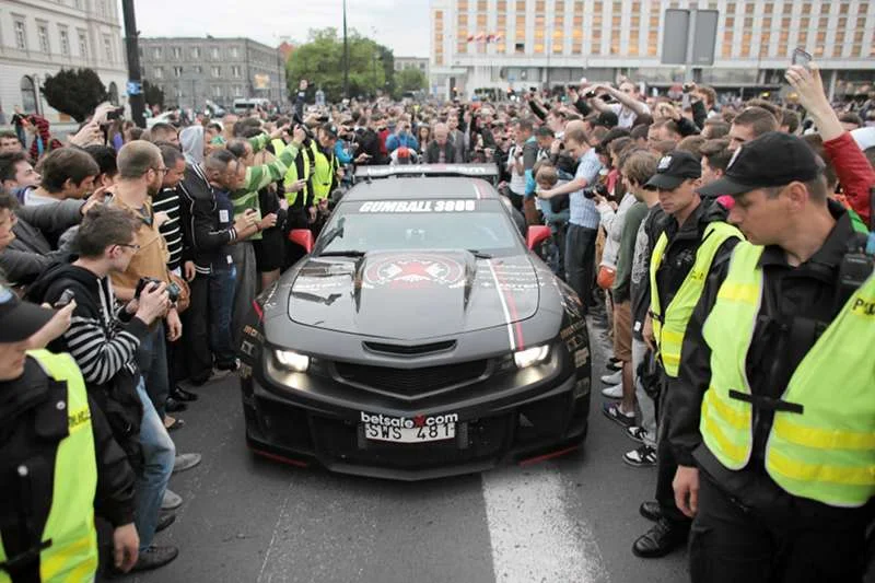 Gumball 3000 w Warszawie