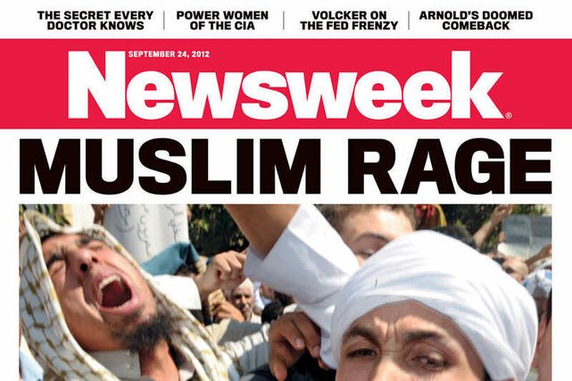 Okładka "Newsweeka" z września 2012 roku