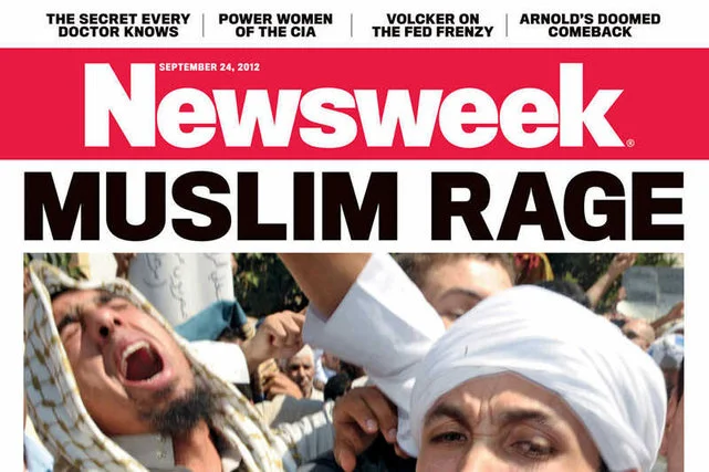 Okładka "Newsweeka" z września 2012 roku