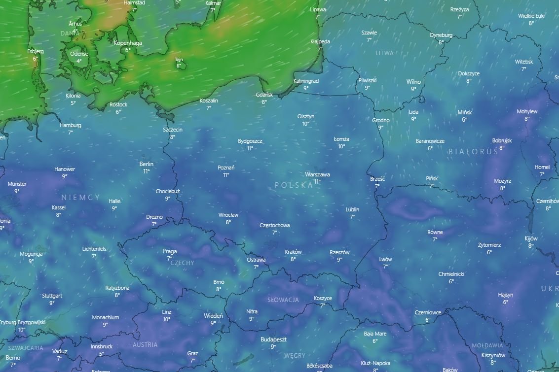 Podczas majówki 2022 niestety możemy spodziewać się deszczów i burz.
