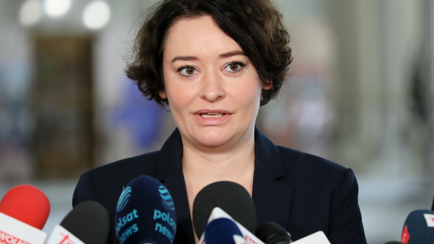 Żukowska po stronie prawicy. Tak broni Babiarza po decyzji TVP.