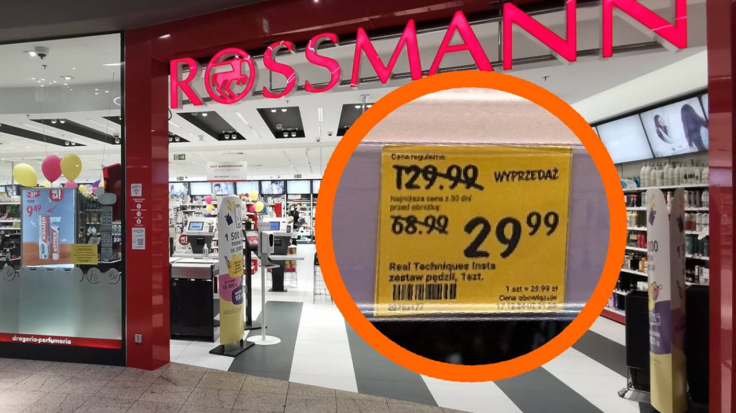 Żółte cenówki wracają do Rossmanna. Polacy mogą sporo zaoszczędzić na zakupach.