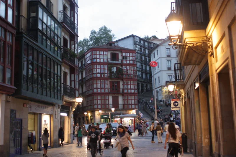 Starówka w Bilbao