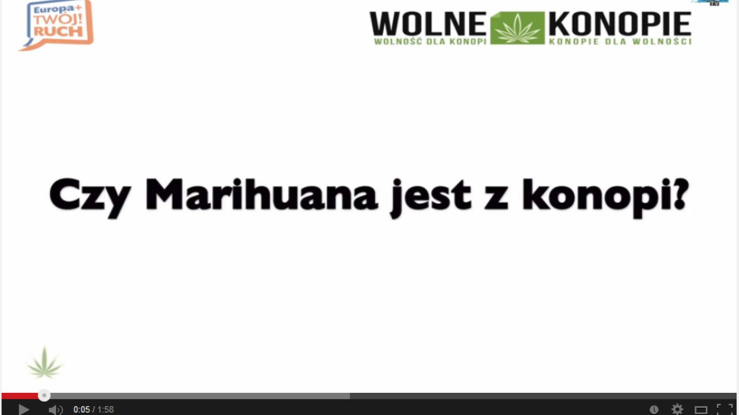 Czy marihuana jest z konopi?