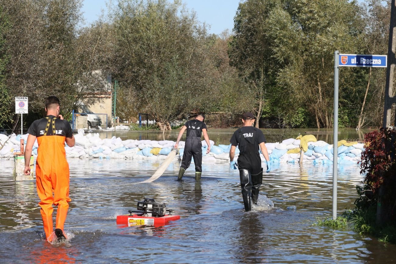 Powódź 2024: fala we wtorek 24 września dotrze do Zielonej Góry. W poniedziałek będzie w Nowej Soli