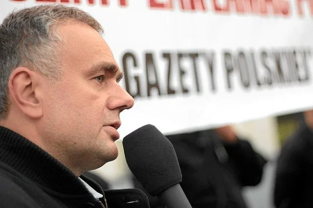 Tomasz Sakiewicz, redaktor naczelny "Gazety Polskiej"