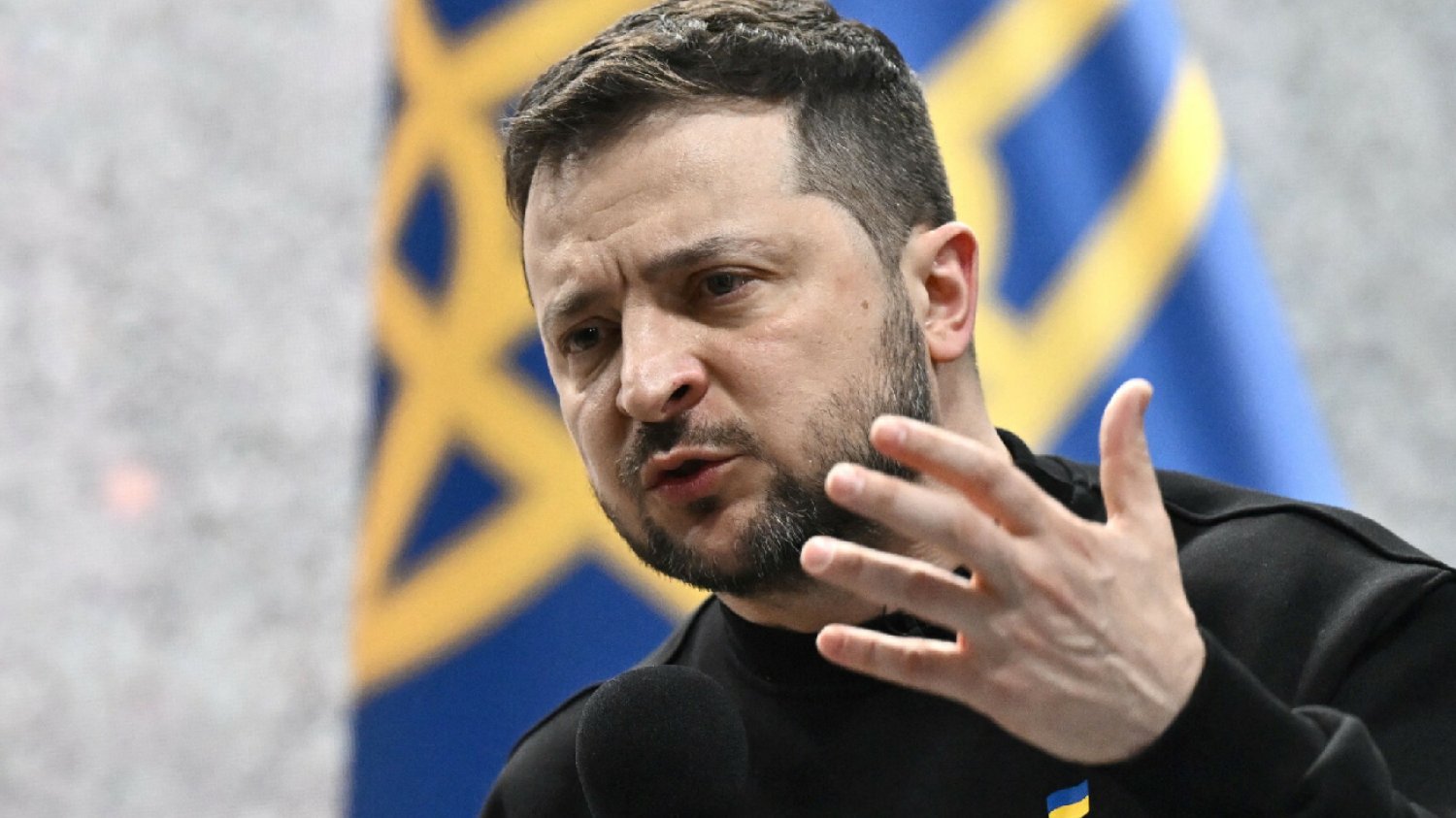 Wołodymyr Zełenski poparł protestujących w Gruzji. Doczekał się riposty.