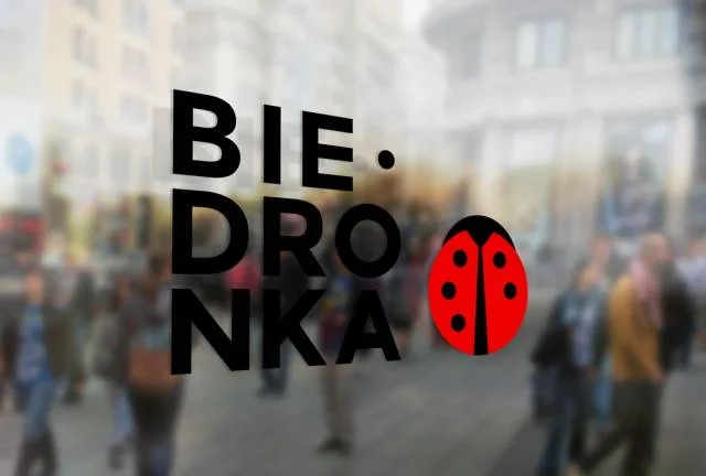 Re-biedring marki "Biedronka", autor: Eryk Ulewicz