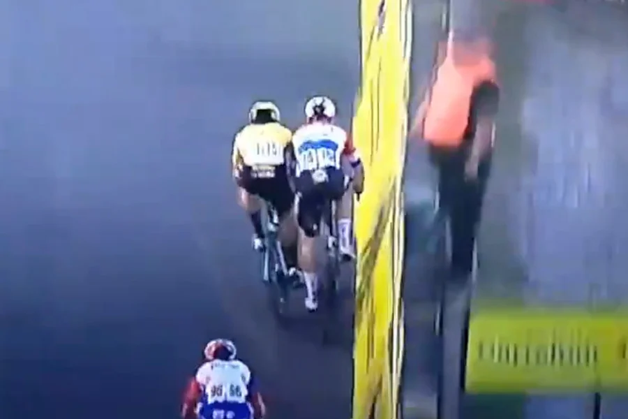 Na Tour de Pologne doszło do poważnego wypadku