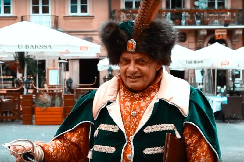 Kadr z filmu "Widziałem cię, Polsko".