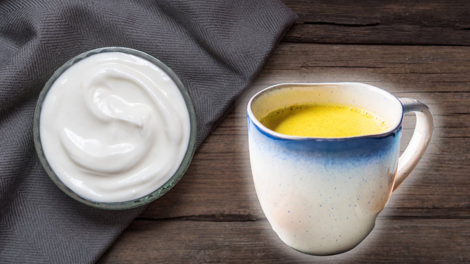 Kefir z łyżką kurkumy. Złoty napój na zdrowe jelita i nadwagę Kefir z łyżką kurkumy. Złoty napój na zdrowe jelita i nadwagę