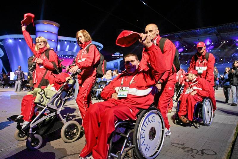 Ceremonia otwarcia Europejskich letnich Igrzysk Olimpiad Specjalnych 2010