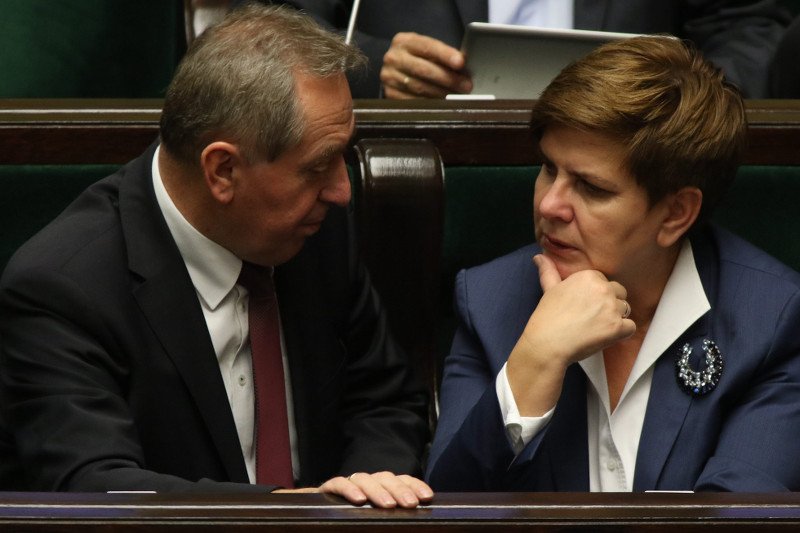 Minister Henryk Kowalczyk, główny analityk finansowy PiS.