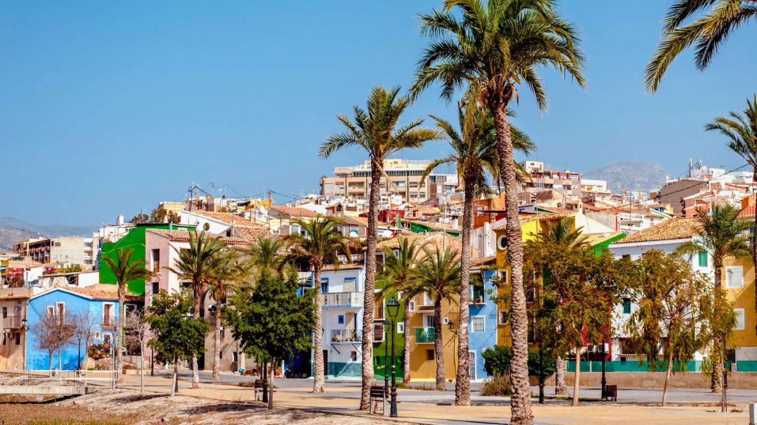 Wybrzeże Costa Blanca Plaża w Hiszpanii