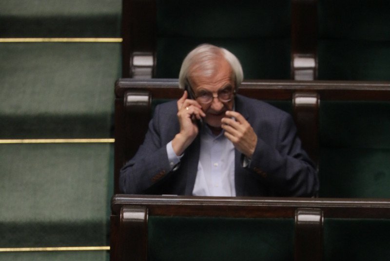 Ryszard Terlecki w Sejmie do Pawła Zalewskiego: Puknij się w czoło.