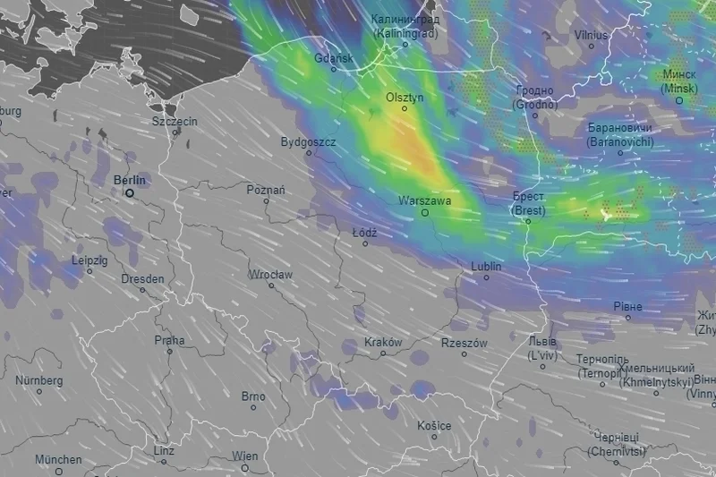 Silnego deszczu i burz będzie można spodziewać się w dwóch województwach.