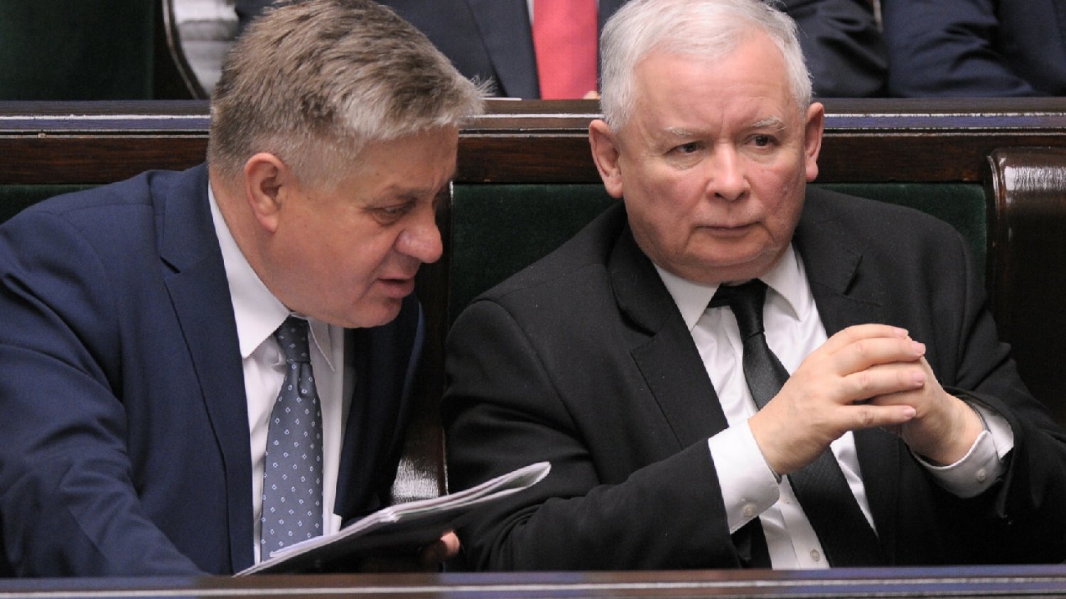 Krzysztof Jurgiel i Jarosław Kaczyński