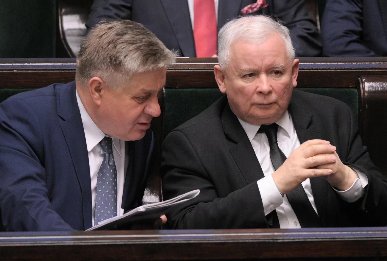 Krzysztof Jurgiel i Jarosław Kaczyński