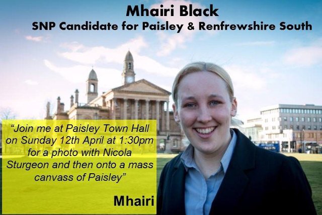 Mhairi Black dostała się do brytyjskiej Izby Gmin w wieku 20 lat