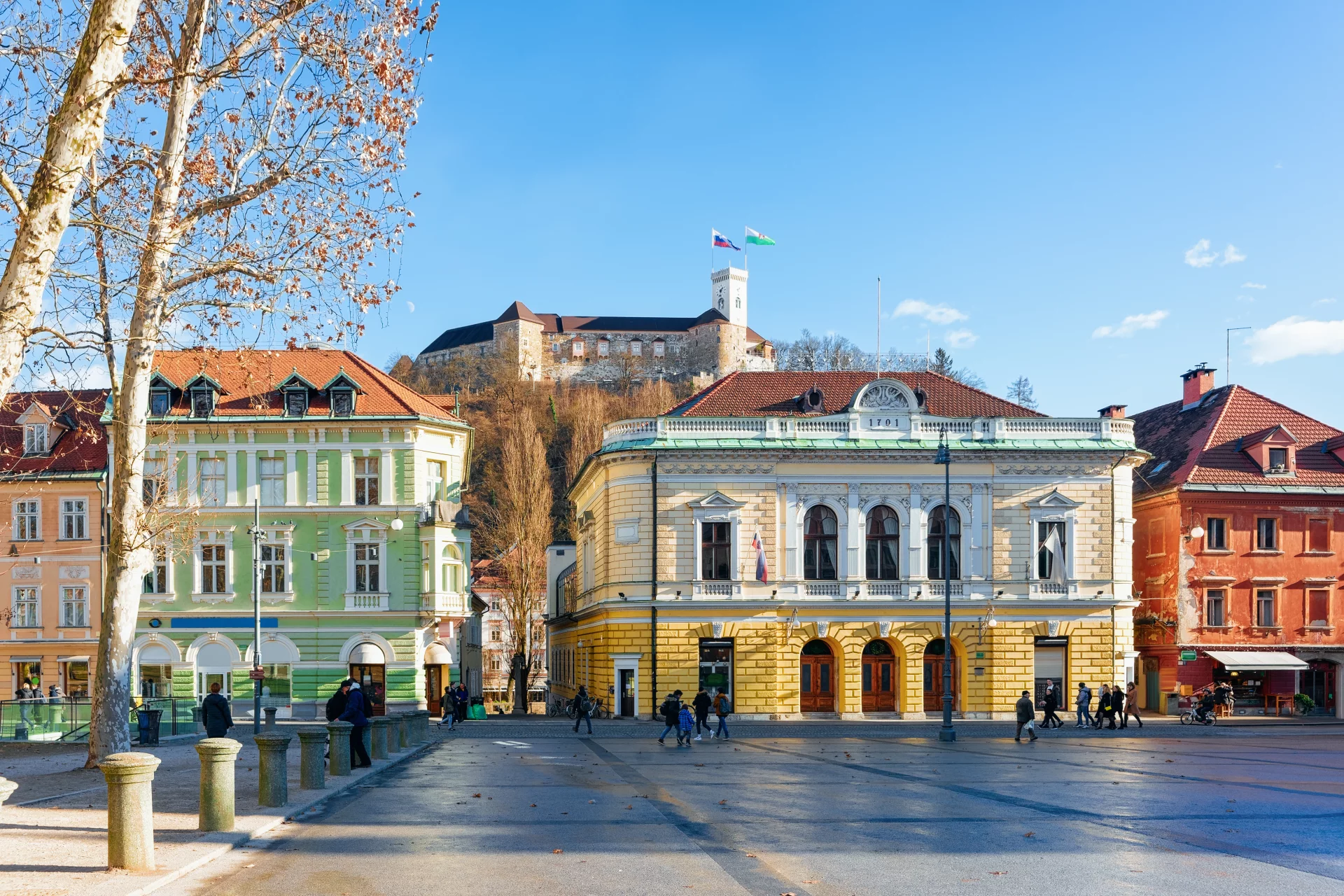 Plac Kongresowy w Lublanie