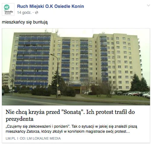 Tu w Koninie ma stanąć krzyż.