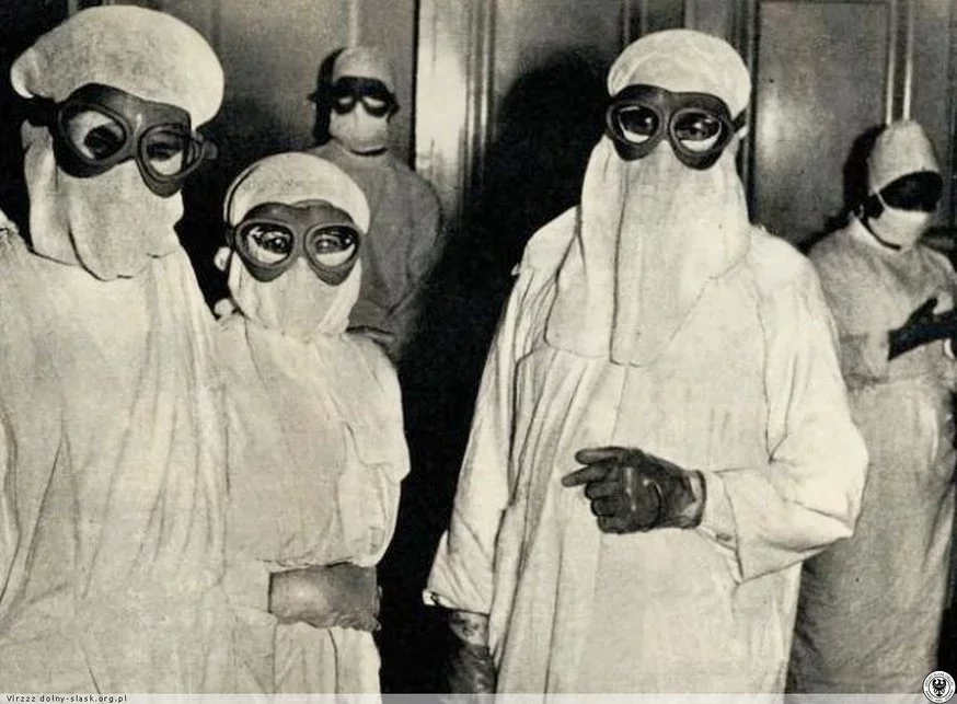 Epidemia ospy prawdziwej we Wrocławiu. Prawdopodobnie szpital ospowy w Prząśniku.