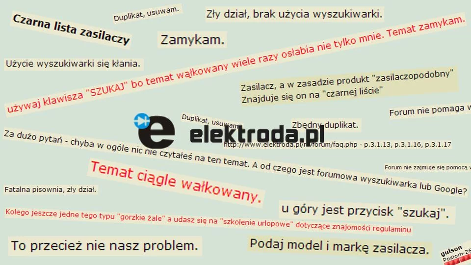 Forum jest obśmiewane w licznych memach