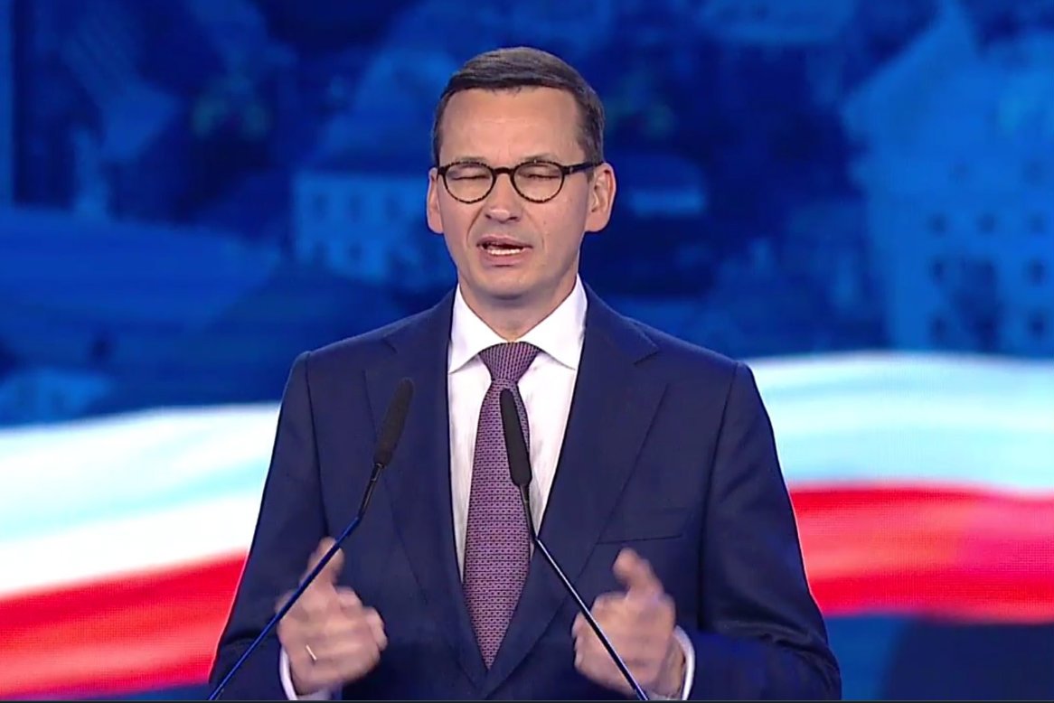 Mateusz Morawiecki na konwencji PiS we Wrocławiu wbił szpilę Koalicji Obywatelskiej.