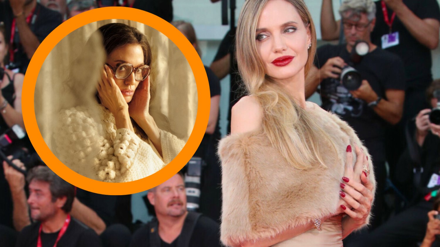 Angelina Jolie Maria Callas, Maria (2024), festiwal filmowy w Wenecji Angelina Jolie Maria Callas, Maria (2024), festiwal filmowy w Wenecji