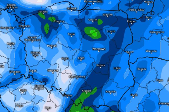 Duża zmiana pogody na koniec tygodnia. Do Polski nadciąga front atmosferyczny znad Atlantyku.