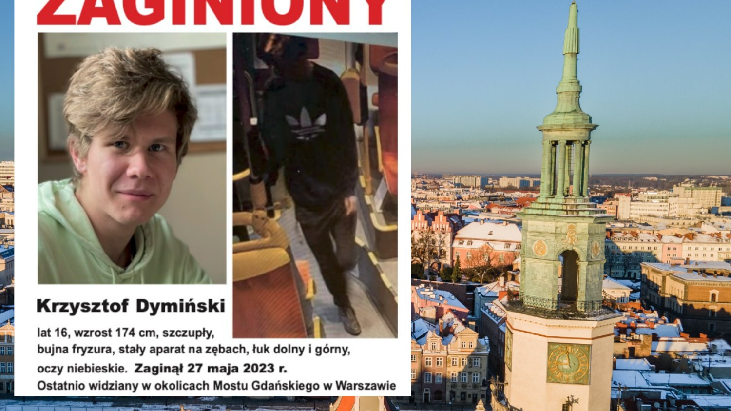 Nowe informacje ws. zaginięcia Krzysztofa Dymińskiego. To tam miał być widziany przed świętami