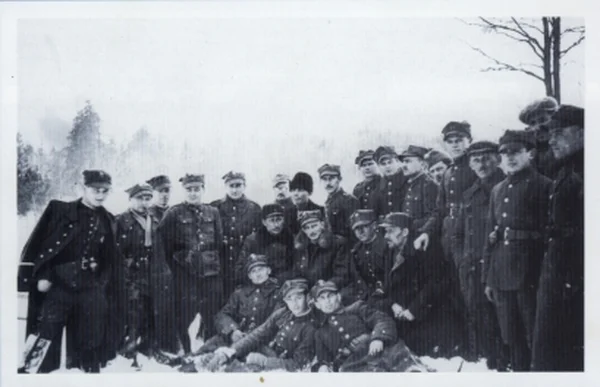 Oddział mjr. "Hubala", zima 1939/1940 roku.