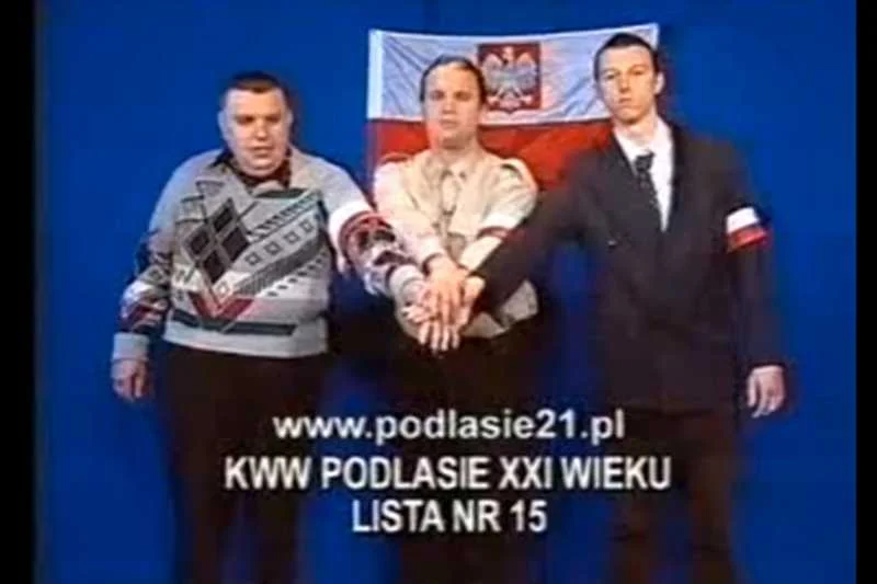 Oskar W. "Axelio" wystąpił w spocie z Krzysztofem Kononowiczem