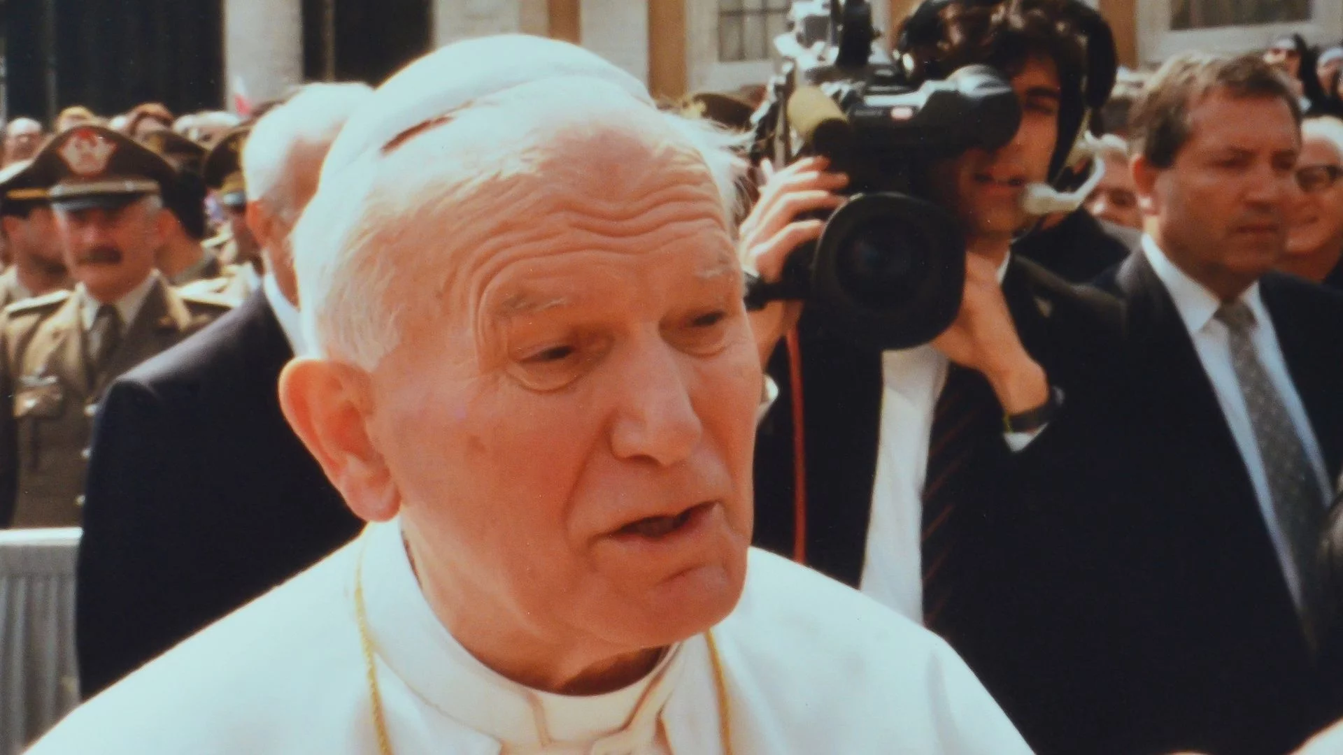 Jan Paweł II i Anna Teresa Tymieniecka