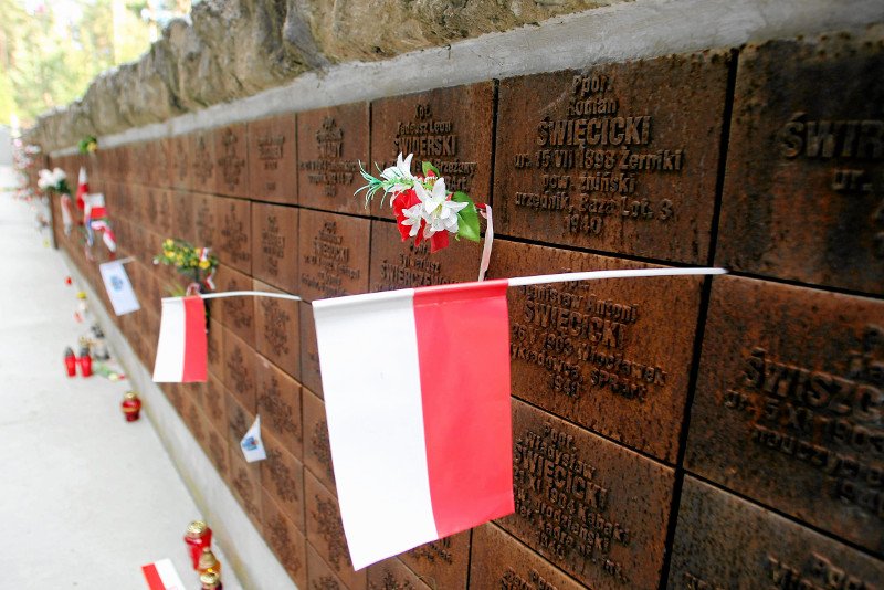 Cmentarz w Katyniu. Tak było w 2011 roku.