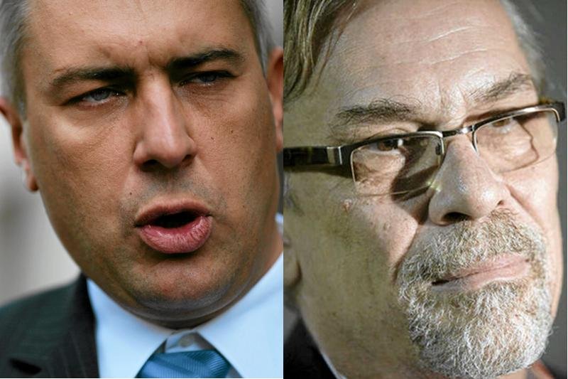 Roman Giertych i Jacek Żakowski