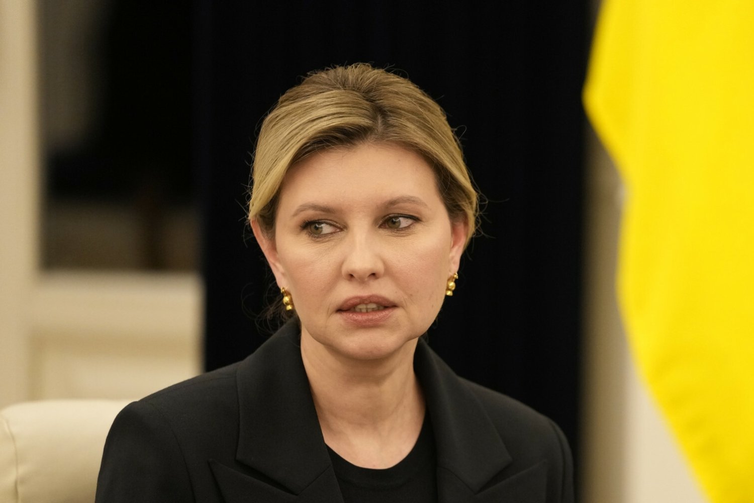 Pierwsza dama Ukrainy Ołena Zełenska.