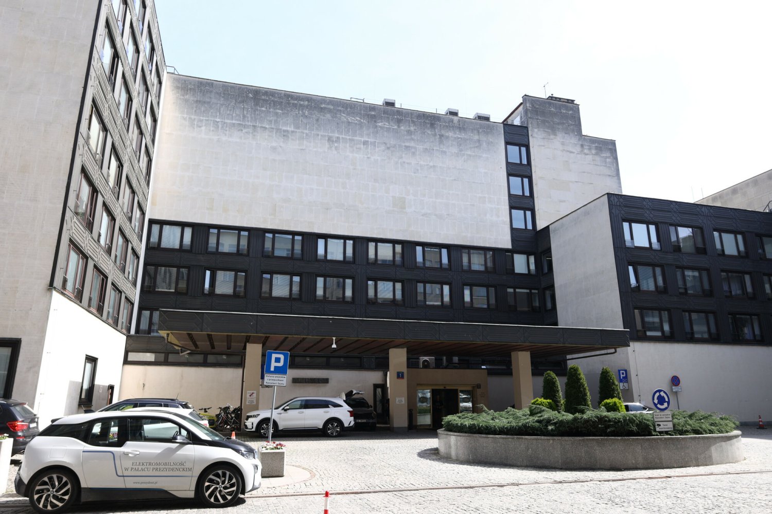 Hotel sejmowy w Warszawie.