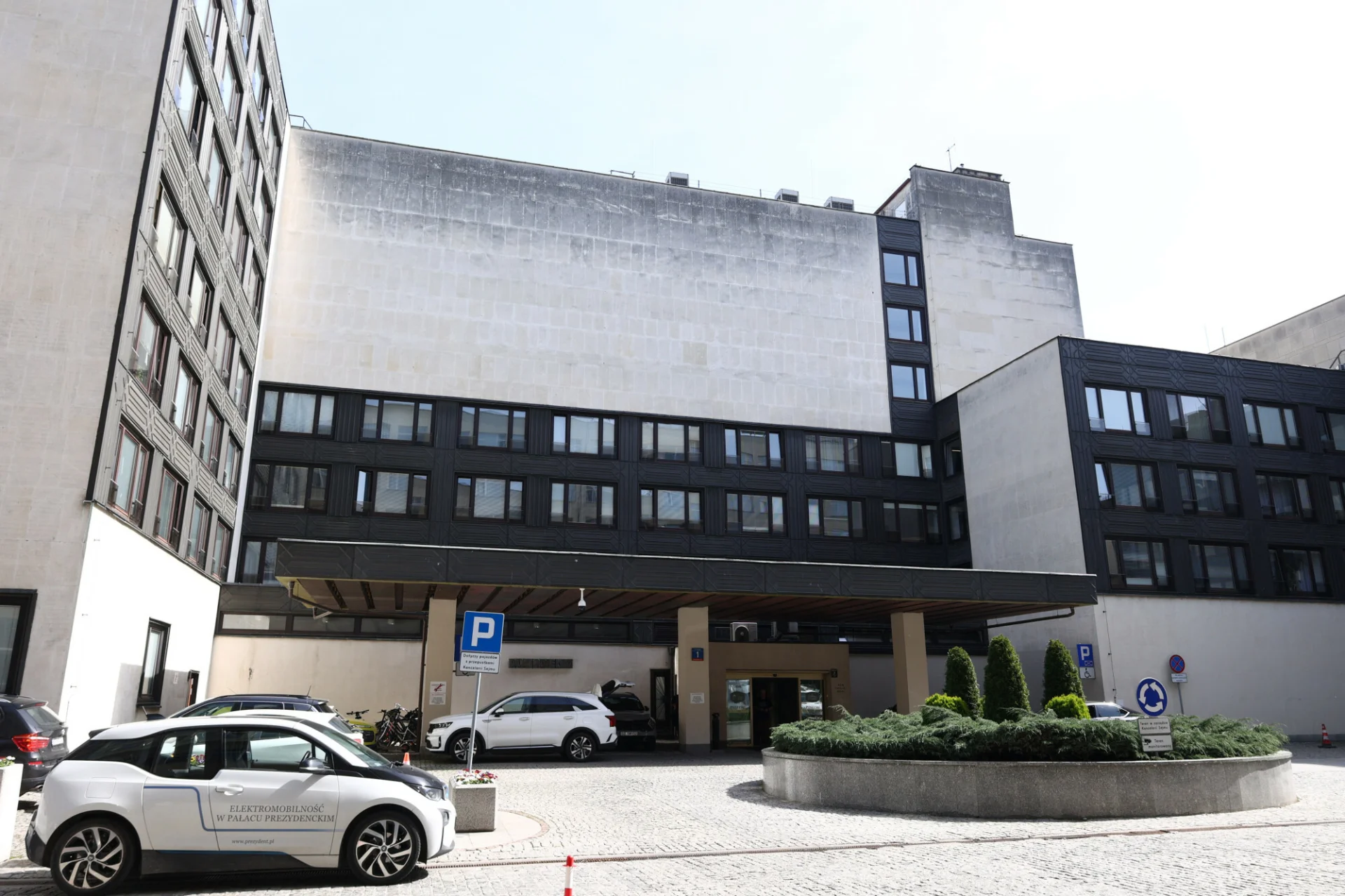 Hotel sejmowy w Warszawie.