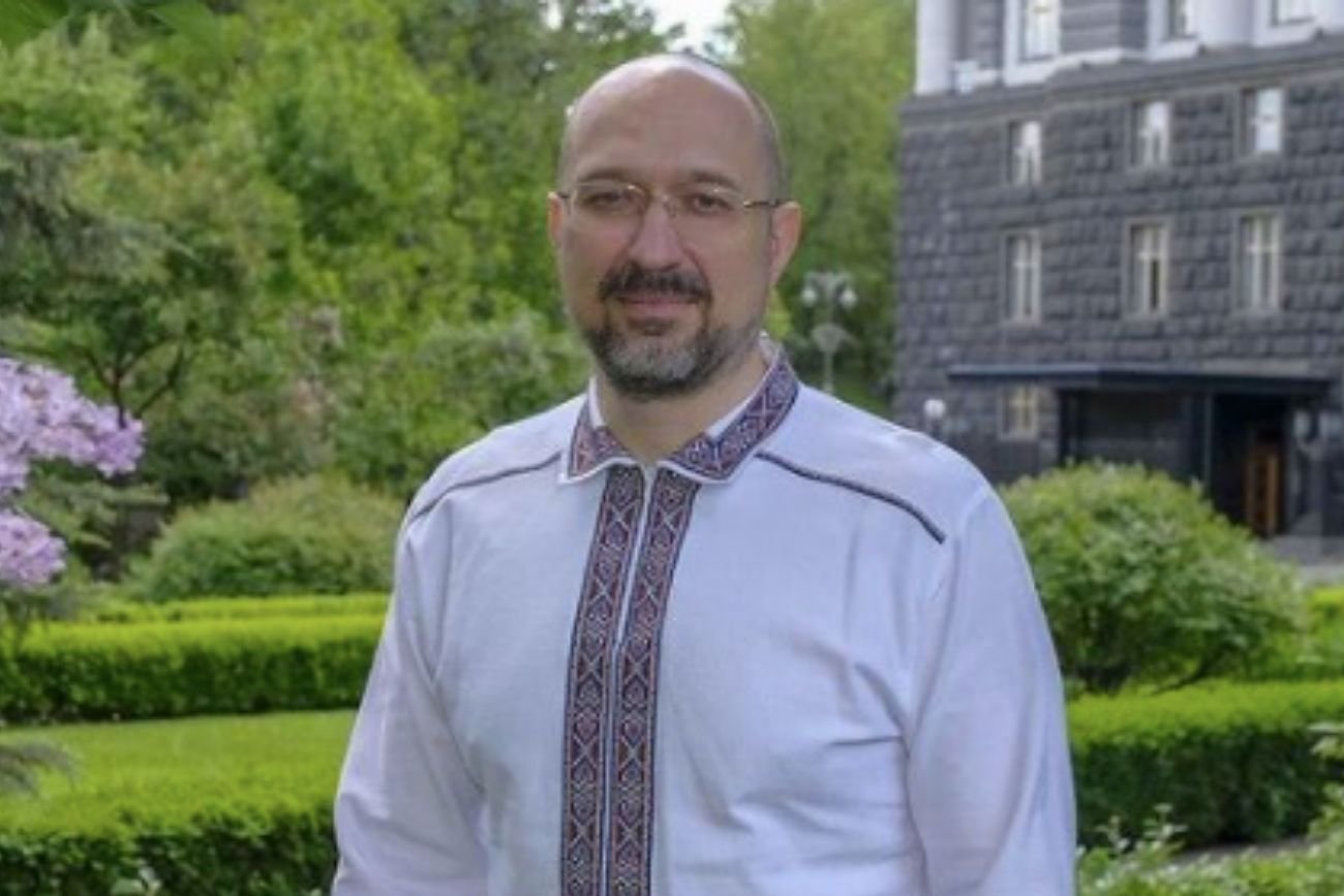 Denys Szmyhal premier Ukrainy.