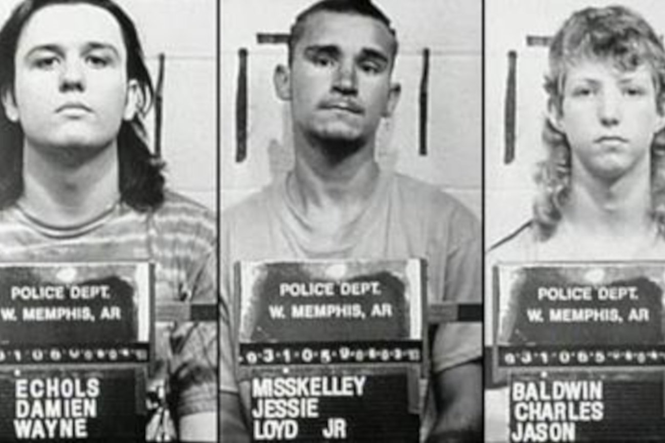 Damien Echols, Jessie Misskelley i Jason Baldwin.