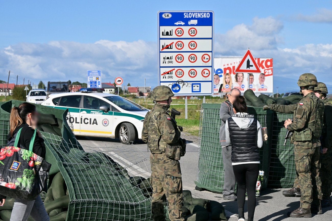 Granica ze Słowacją. Syryjscy migranci uciekali przed Strażą Graniczną