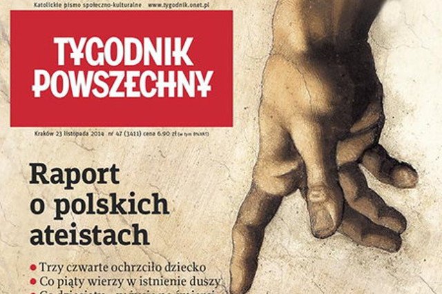 "Tygodnik Powszechny" przedstawił raport o polskich ateistach