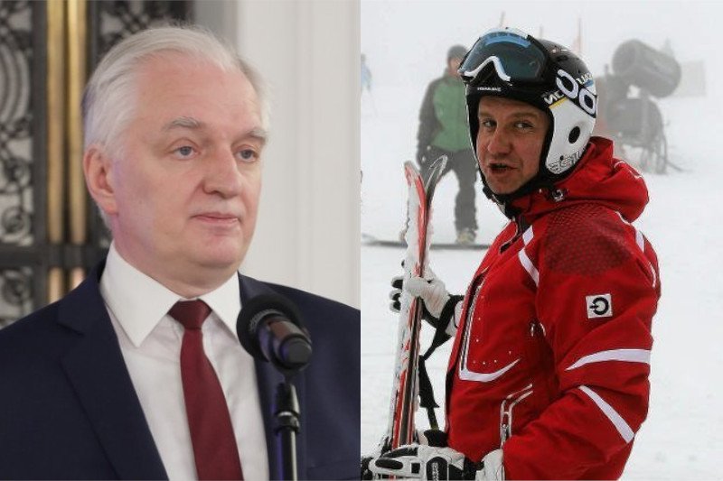 Jarosław Gowin wypowiedział się na temat zamknięcia wyciągów narciarskich.