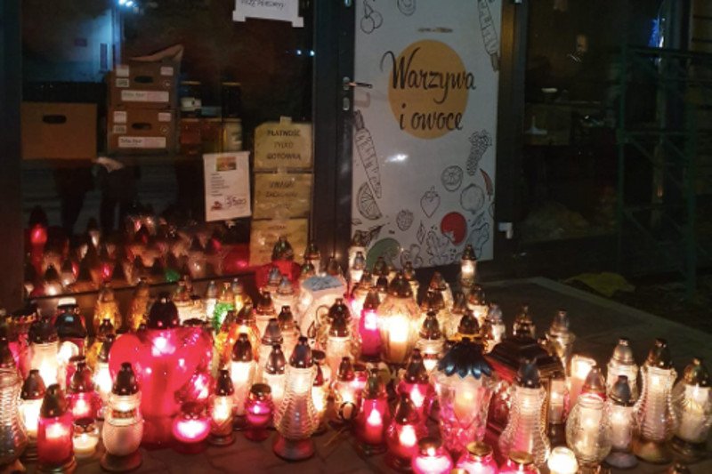 Pan Stanisław od wielu lat prowadził w Ząbkach warzywniak. Mieszkańcy mówią o nim: człowiek-instytucja.