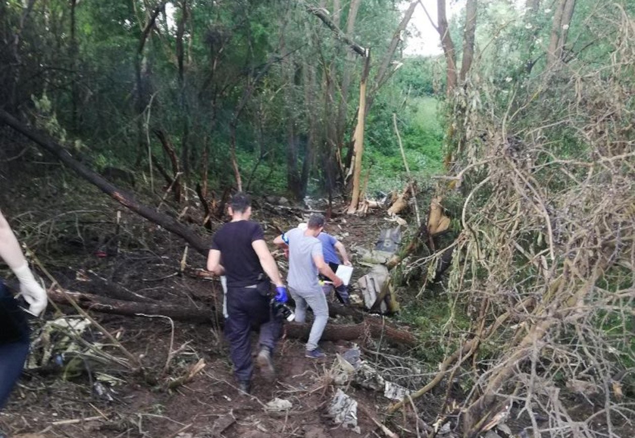Tragiczny wypadek samolotu w Czechach.