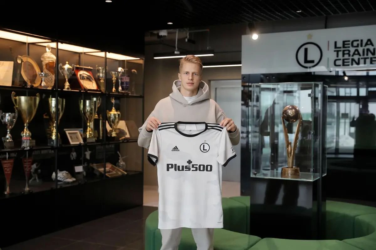 Artem Szabanow został piłkarzem Legii Warszawa